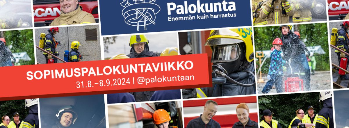 Sopimuspalokuntaviikko 31.8.-8.9.2024 @palokuntaan